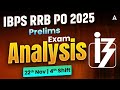 IBPS RRB PO Analysis 2025 Telugu | Shift 4 Today | IBPS RRB PO Prelims Exam Analysis 2025 in Telugu
