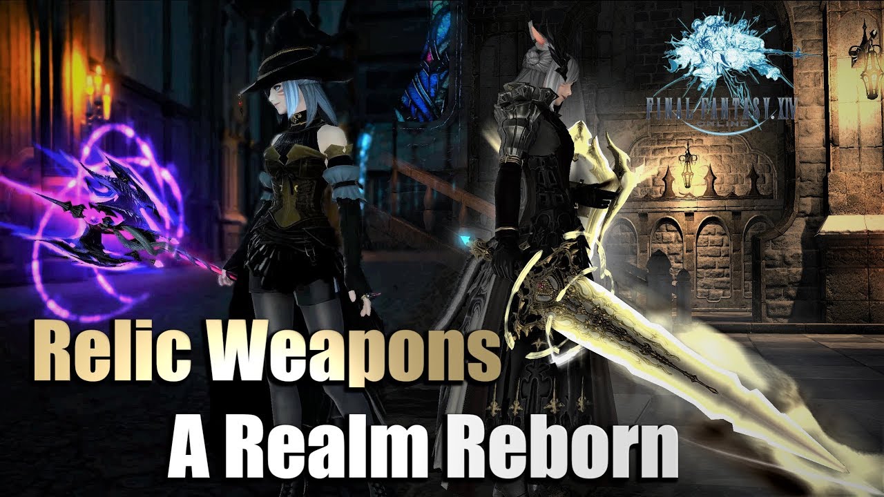 All Relic Weapons A Realm Reborn Final Stage Youtube