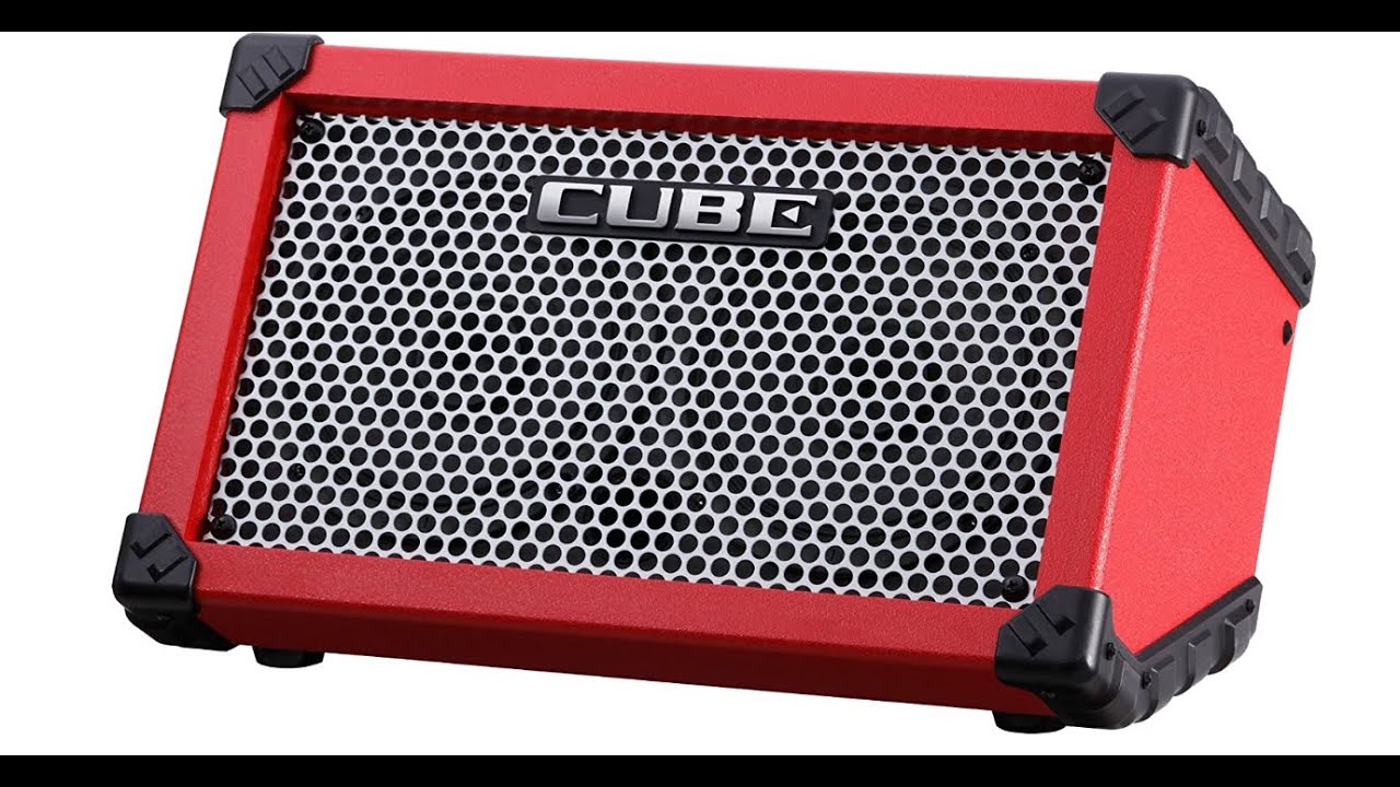 Roland CUBE Street unboxing video with my custom telecaster - YouTube