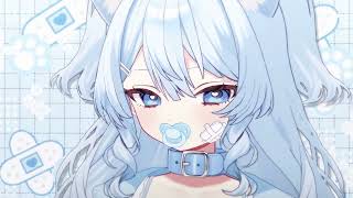 ら*な様 猫の女の子♡アクアマリンちゃん♡.。.:*・゜ 青髪の迷い猫ちゃん 【完売しました！】 - kirarin - nizima by Live2D