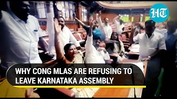 Saffron vs Tricolour war: Cong MLAs protest in Karnataka Assembly against Minister Eshwarappa