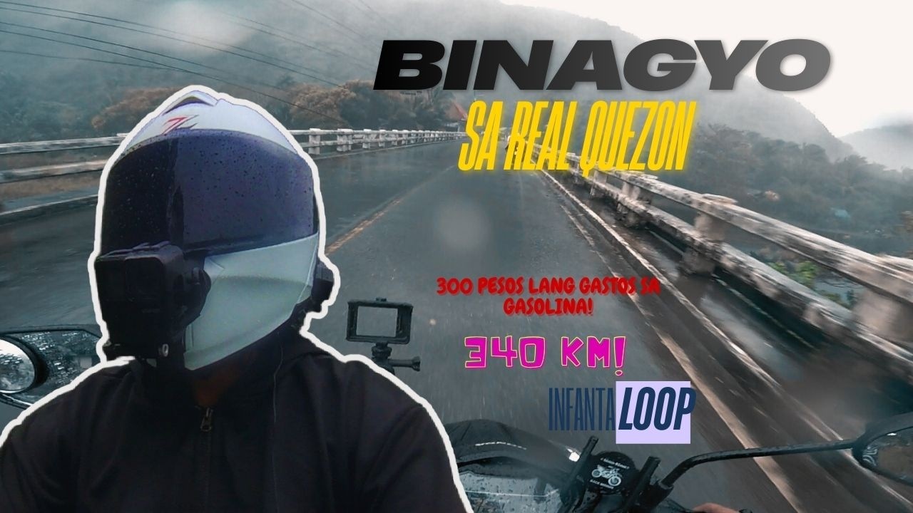 300 Pesos Lang Gastos sa Gasolina | INFANTA LOOP | 340 KM HONDA CLICK 125