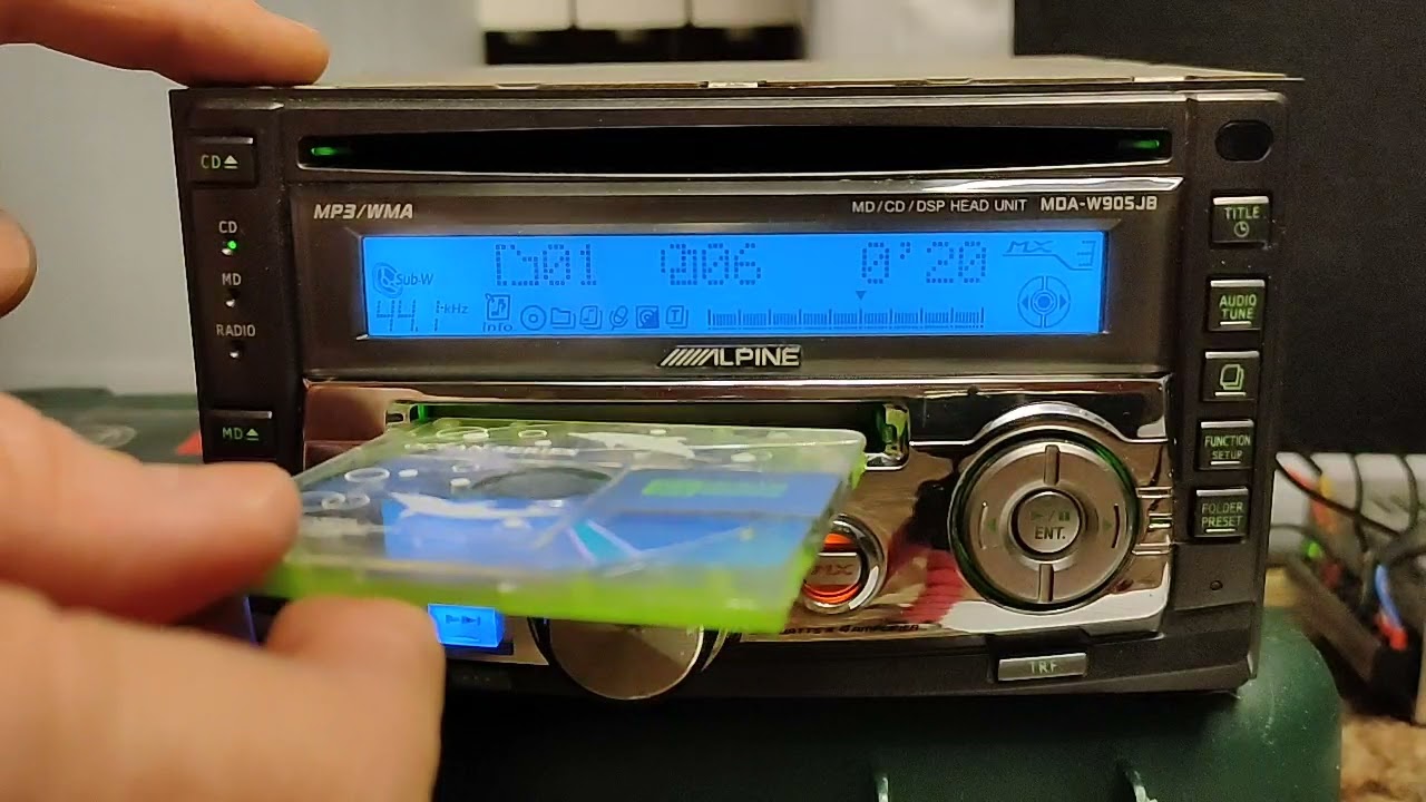 Alpine MDA-W905JB [MiniDisc Wiki]