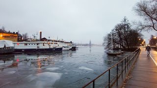 Evening Walk in Stockholm, Sweden - Söder Mälarstrand