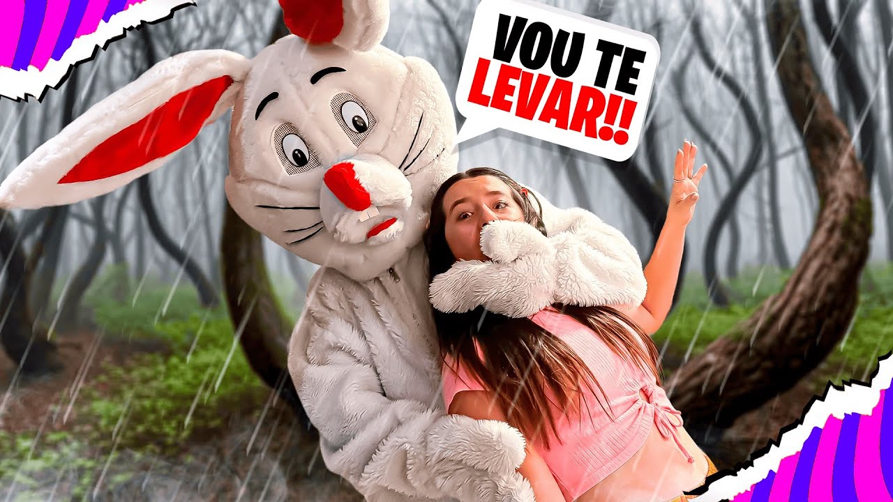 O COELHO MALVADÃO LEVOU A MARCELA JARDIM !