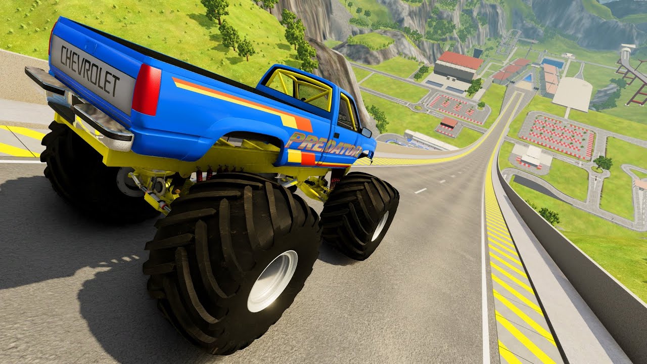 Beamng drive crd monster truck
