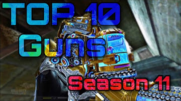 Top 10 Best Guns in COD Mobile Season 11! Best Gunsmith + Loadout