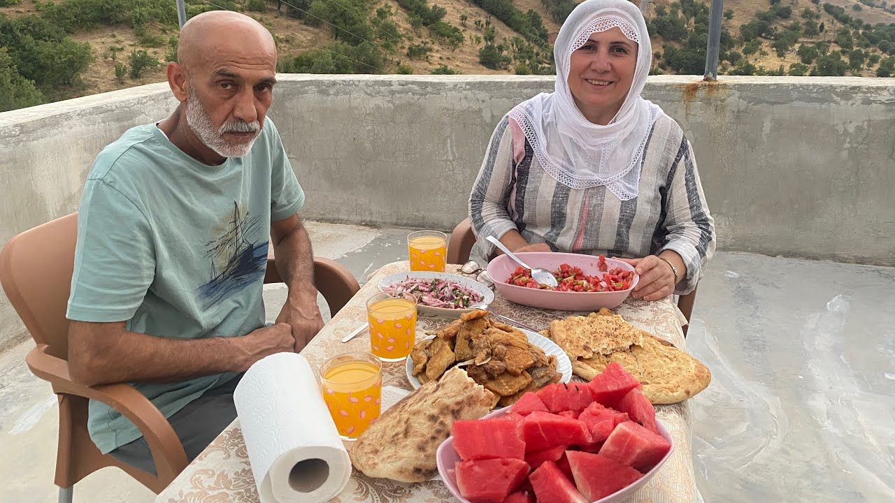 Köyde Akşam Yemeğinde Sazan Balığı Yaptık 🐟