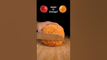 What’s inside: Apple 🍎 or Orange? 🍊