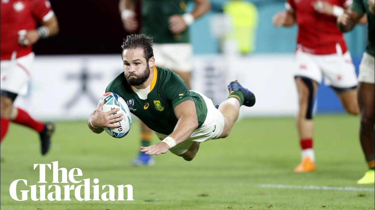 Rugby World Cup: 10-try South Africa beat Canada 66-7 - YouTube