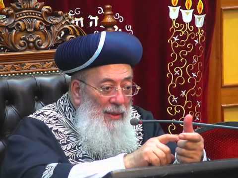 המבחן של הגויים בסוכות - הרב עמאר