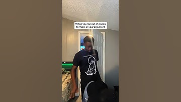 When you ren out of points to make in your argument #tiktok #foryou #funny #fyp #scarecam #prank