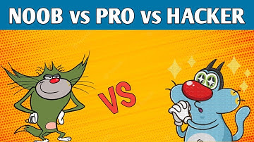 NOOB vs PRO vs HACKER Kaiju Run Game | Oggy, Jack, Shinchan, Bob, Cockroaches || Snow Gamer