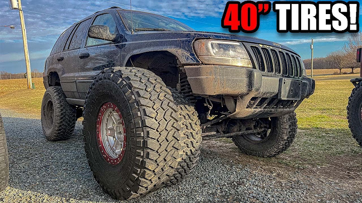 What size tires are on a 2004 jeep grand cherokee