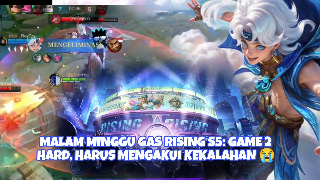 MALAM MINGGU GAS RISING S5: GAME 2 HARD, HARUS MENGAKUI KEKALAHAN 😭