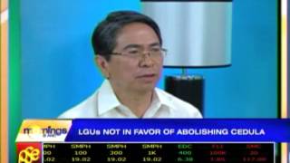 LGUs not in favor of abolishing cedula
