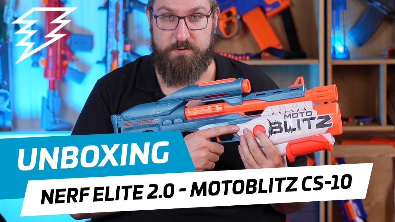 Nerf Elite 2.0 Motoblitz CS-10 - blasterparts.com