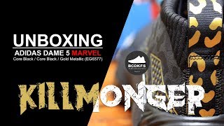 Unboxing Adidas Dame 5 Marvel Killmonger (EG6577)
