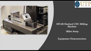 MTAB Denford CNC Milling Machine - Billet Setup