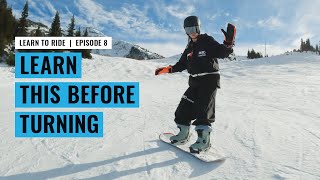 How To Start Using The Edges Of Your Snowboard | Learn To Snowboard with Rio - EP8