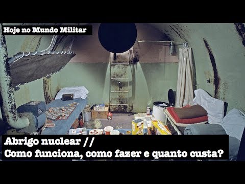 Vídeo: Qual deve ser a profundidade de um abrigo contra bombas nucleares?