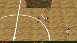 Aoki Densetsu Shoot! Japan FROM SNES SUPER NES HYPERSPIN NOT MINE VIDEOS