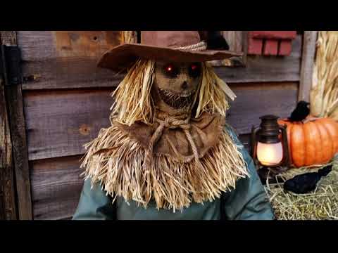 NEW FOR 2023 | Spirit Halloween Scary Sitting Scarecrow | SNEAK PEEK