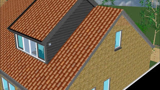 Zolder Verbouwen Tot Thuiskantoor Met Een Slepend Dak En Verlegde Nok In Keralit