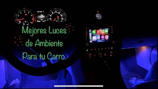 Mejores Luces de Ambiente (por Flashark) para tu Carro. by Adonay Lopez-Gonzalez 598 views 2 years ago 9 minutes, 21 seconds