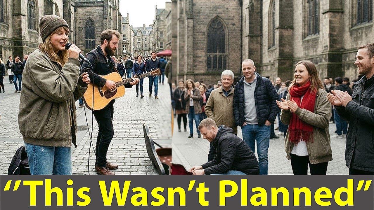 Тейлор Свифт присоединилась к уличному музыканту! Толпа понятия не имеет, кто она?