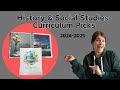 History  social studies curriculum picks  20242025