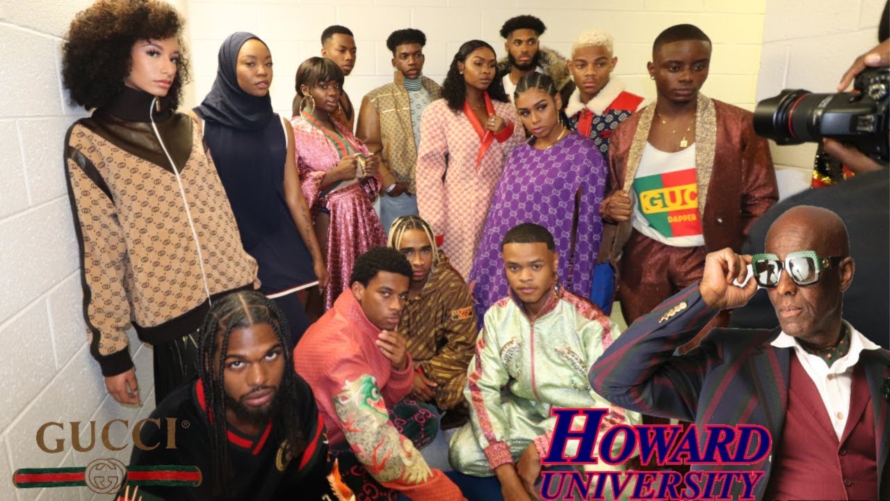 Exclusive: Gucci Dapper Dan MCM LOUIS VUITTON AND MORE HOWARD UNIVERSITY  FASHION SHOW 2019 