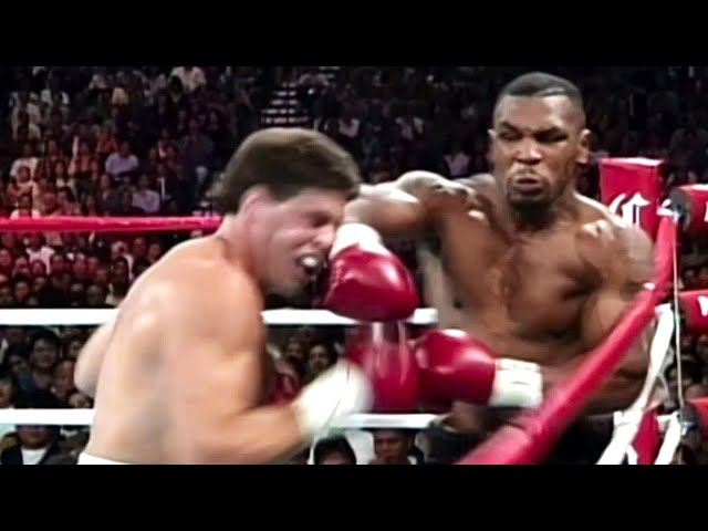 Mike Tyson (USA) vs Peter McNeeley (USA) | KNOCKOUT, BOXING fight, HD class=