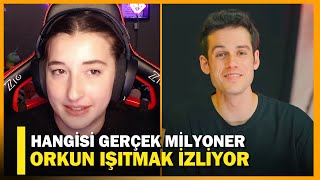 Pqueen  'HANGİSİ GERÇEK MİLYONER' İzliyor (Orkun Işıtmak)