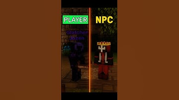 I turned a real player into Minecraft NPC!