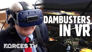 Back In Time: Experiencing The Dambusters Raid Through VR | Forces TV