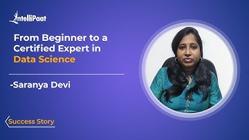 Upskilling Success Story of A Beginner to Data Science Expert | Intellipaat Reviews- Saranya
