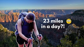 Hiking the Grand Canyon Rim to Rim... IN ONE DAY!!