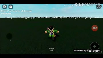 how to make a portal with F3X in roblox