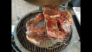 CHRISTMAS DINNER | 12 STEAK COOK | SNS KAMADO | EXTENDED GRATE | GRILL GRATES SEAR