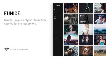 Eunice - Photography Portfolio WordPress Theme | Themeforest Website Templates and Themes