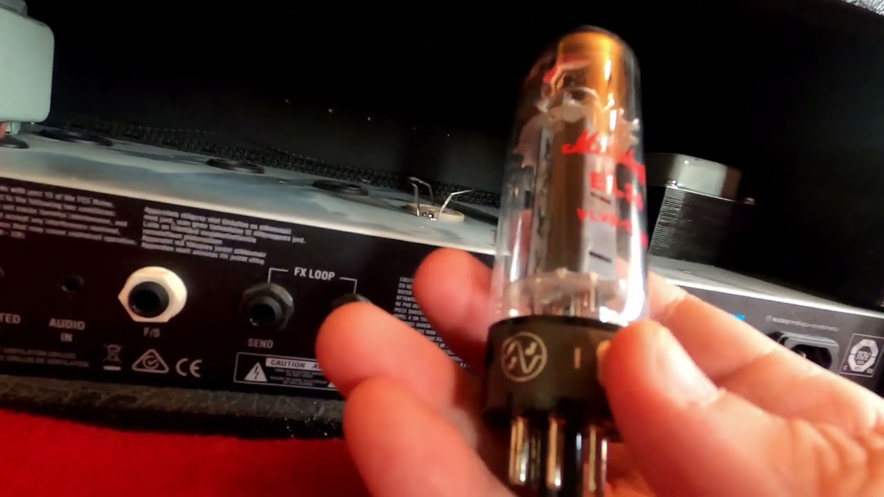 Retubing the Marshall DSL20hr