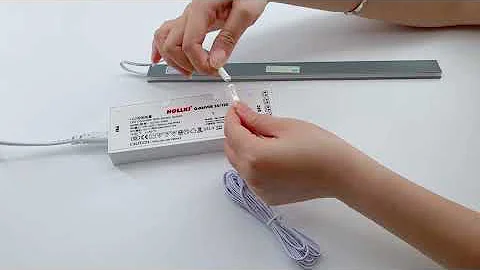 Indoor Aluminum 7W/m Customizable Under Cabinet Lights for Wardrobe Closet Kitchen