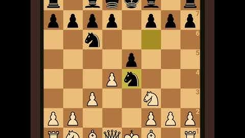 Amazing checkmate in 10 moves || Ponziani opening trap