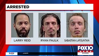 ECSO, U.S. Marshals Service arrest 3 on gun-related charges