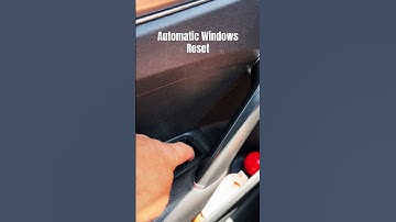 Automatische reset van ramen voor de meeste auto