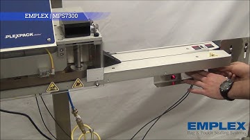 Validatable Band Sealer | Medical Band Sealer with product shelf | EMPLEX MPS 7300