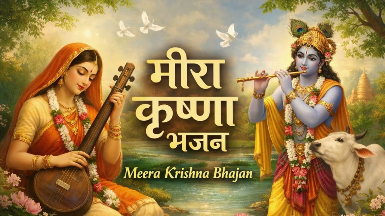 मीरा का कृष्ण प्रेम भजन | मीरा कृष्ण भजन | सच्ची भक्ति का अमृत