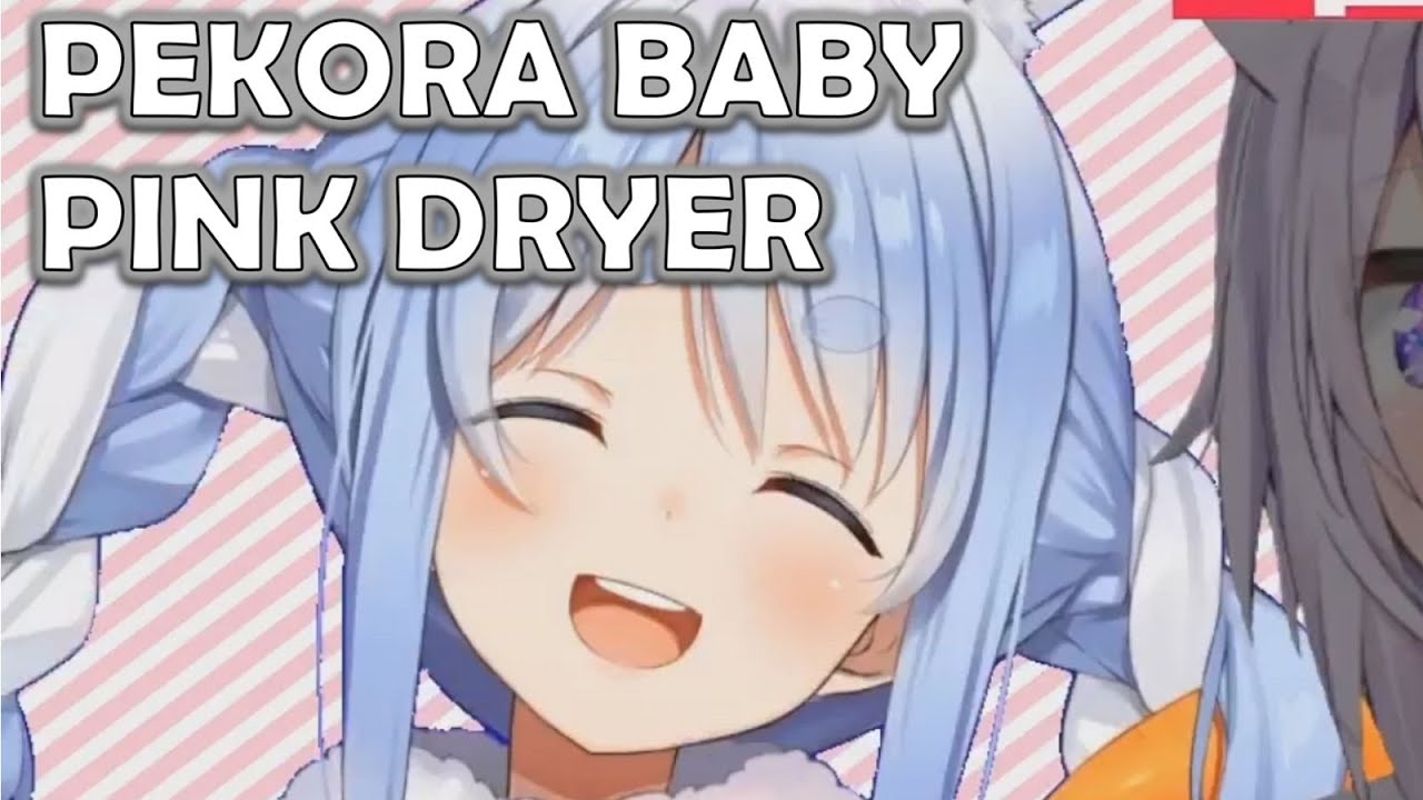Hair Dryer Impersonation by Pekora 【HOLOLIVE】【ENG SUB】