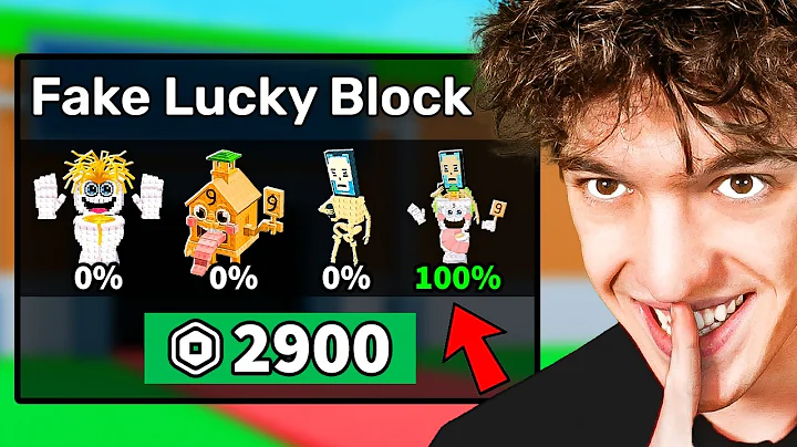 I Secretly Cheated in a Lucky Block Race!